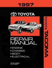 1997 Toyota Tacoma Shop Service Repair Manual Book