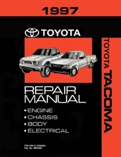 1997 Toyota Tacoma Shop Service Repair Manual Book