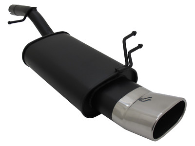 Novus Sportauspuff Ford Fiesta V MK6 JH/JD Endschalldämpfer 135x75 DTM