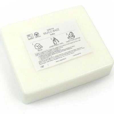 SAPOLITA 10 kg Melt & Pour Seifenbasis weiße | SLS-frei, mit neutralem pH-Wert