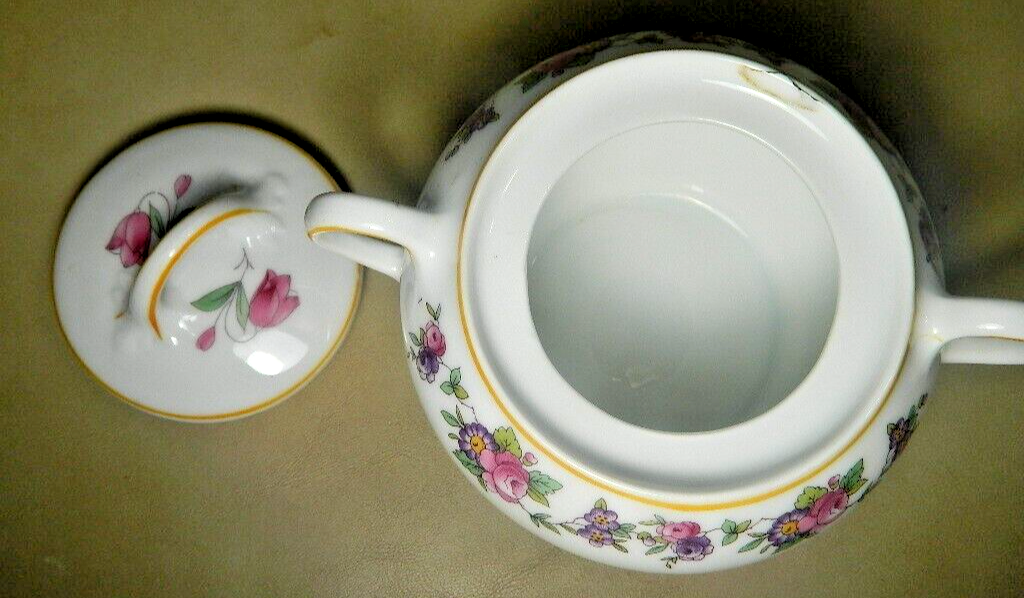 suger様 Antique Zeh Scherzer (Z.S.& Co) Bavaria Porcelain Creamer & Sugar