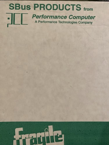 PT-SBS440A Fast/Wide SCSI Host Bus Adapter for SBUS 3.5” Drivers, Manual - 第 15/16 張圖片