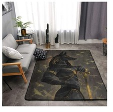 Exotic Anubis Egyptian god Rug Carpet 120CM x 160CM Ancient Room carpet
