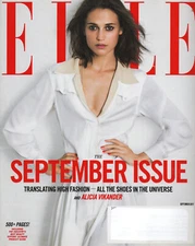 ELLE September 2017 Alicia Vikander Keziah Weir Andy Murray Fall Fashion Issue