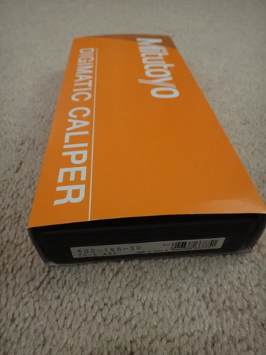 Mitutoyo 500-196-30 Absolute Digimatic Caliper, 6"/150mm, .0005”/0.01mm res, NEW