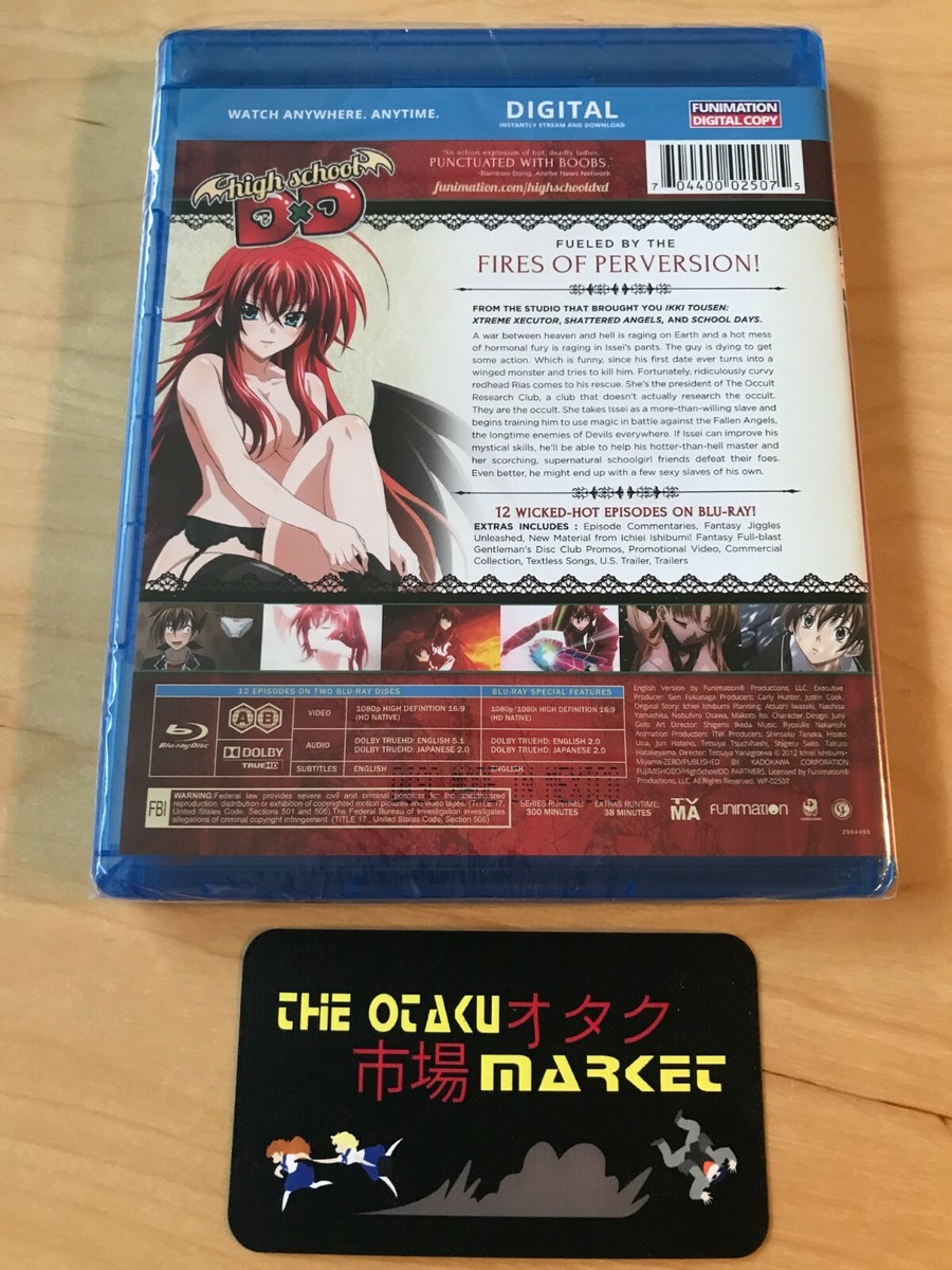 High School DxD season 2: NEW complete / NEW anime on Blu-ray from  FUNimation