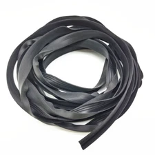 Car Side Window Glass Edge Seal Strip Trim Rubber Weather Decor Weatherstrips 4M