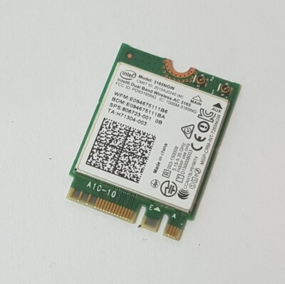 Wlan Bluetooth Intel Dual Band Wireless-AC 3165 aus Acer Aspire E17 E5-773G