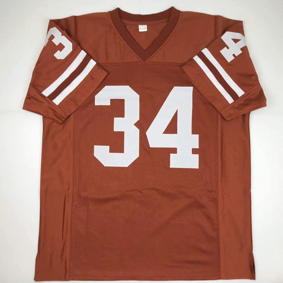 Autographed/Signed Ricky Williams Texas Orange College Football Jersey JSA COA - Image 4 of 4