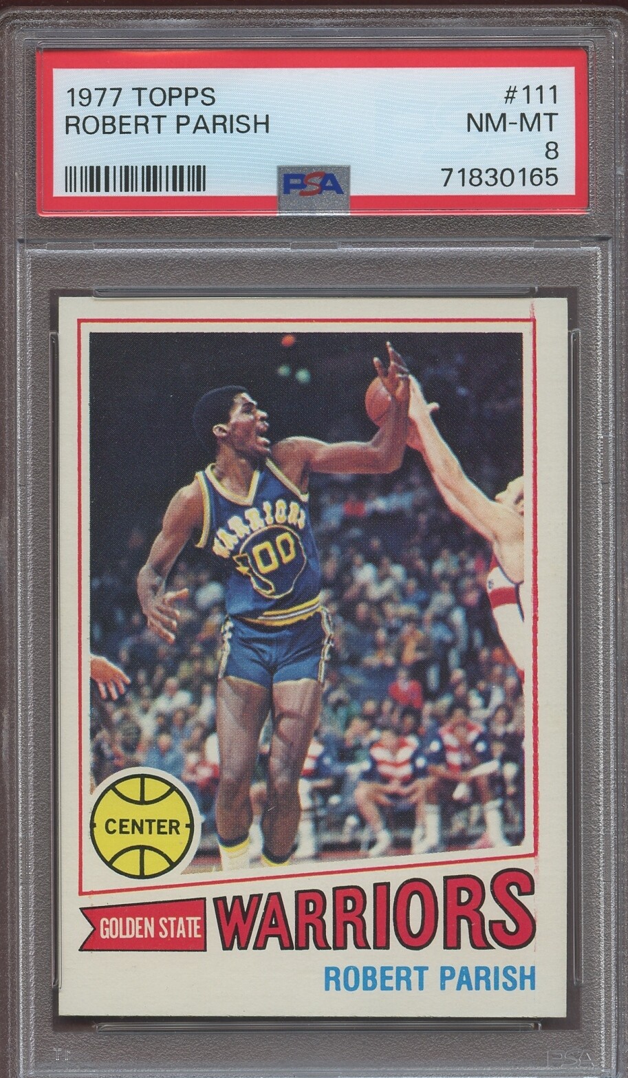 1977 Topps Robert Parish PSA 8