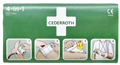 CEDERROTH 4-in-1 Blutstiller-Verband universal