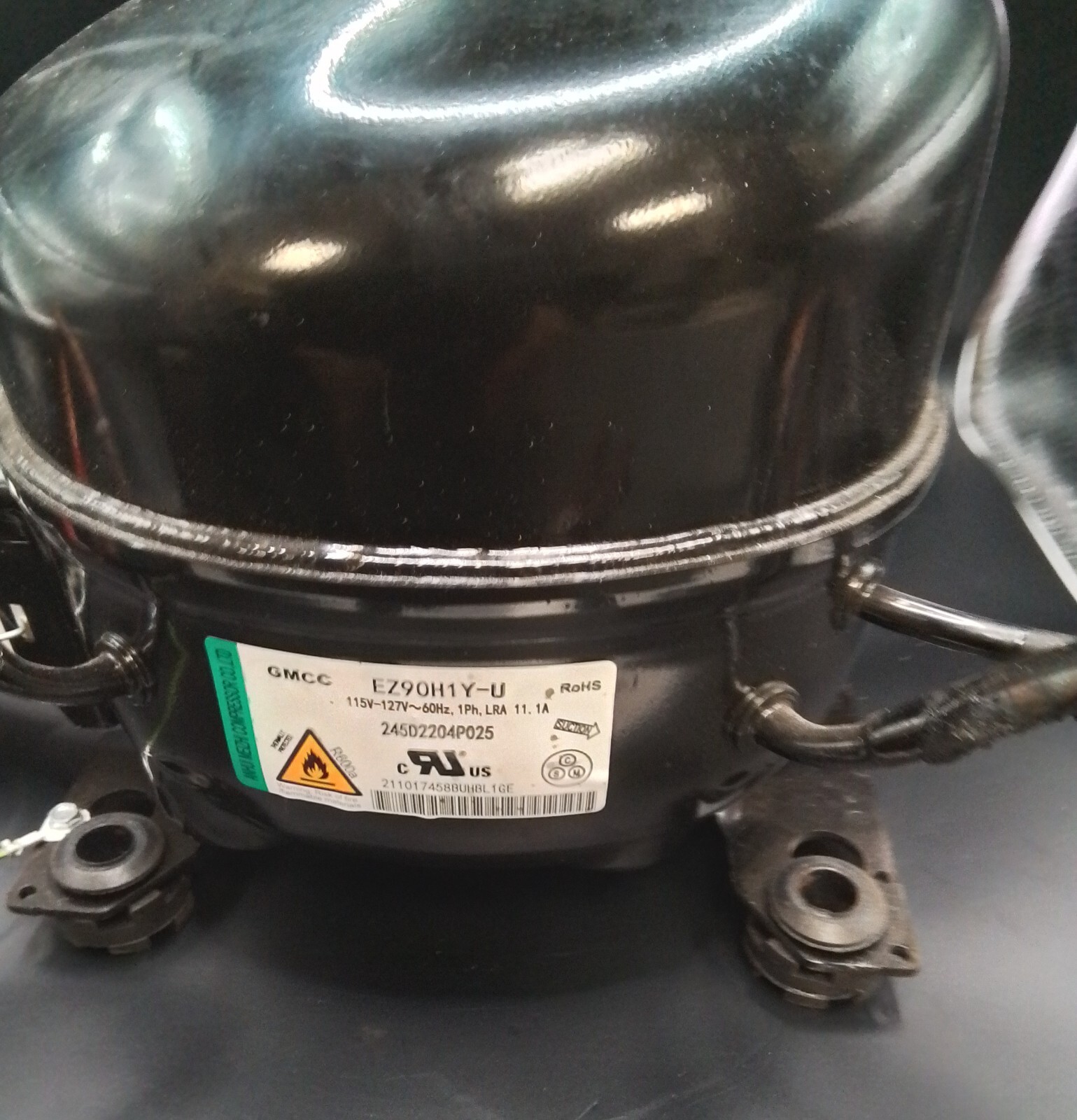 GE SINGLE SPEED COMPRESSOR WR87X43805 FOR GNE27JYMWFFS | eBay 