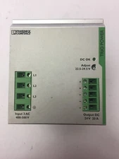 PHOENIX CONTACT TRIO-PS/3AC/24DC/20 POWER SUPPLY OUTPUT 24VDC 20A