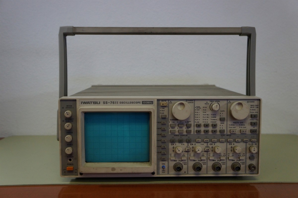 Iwatsu SS-7611 Oscilloscope , 100Mhz , 4 Channel, | eBay