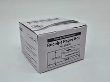 DYMO LW-30270 Continuous Direct Thermal Receipt Paper - (1) Roll of 300'