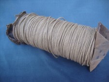 Fiber Rush Chair Seat Basket Weaving 5/32" 3 Lb Spool Maybe 350' NOS Light Tan