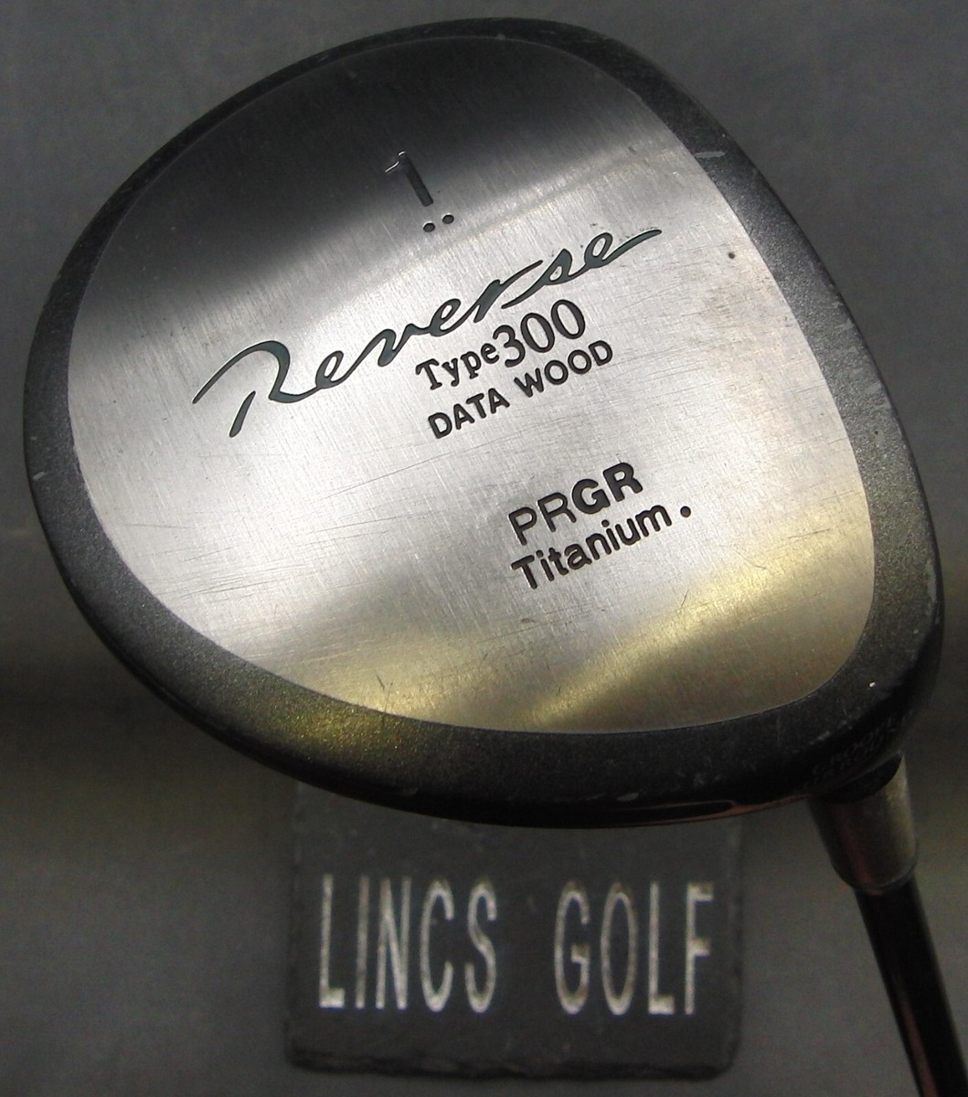 PRGR Reverse Type 300 Data Wood Driver Regular Graphite Shaft PRGR Grip PRGR Reverse Type 300 Data Wood Driver Regular Graphite Shaft PRGR Grip