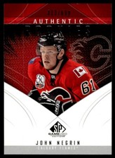 2009-10 SP Game Used John Negrin Rookie /699 Calgary Flames #147