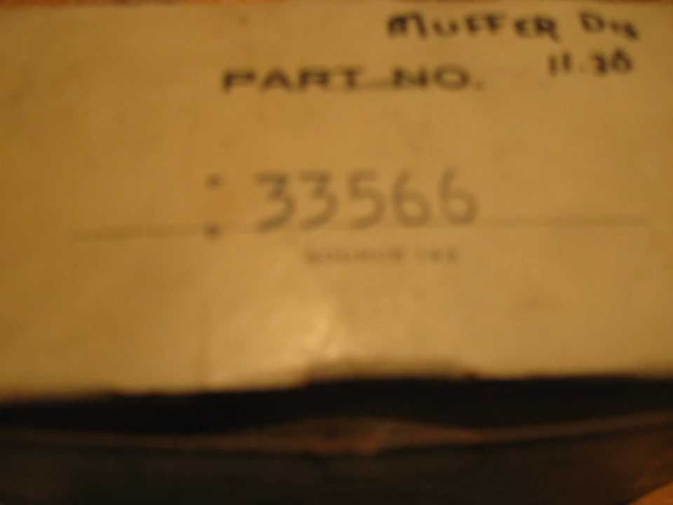 TECUMSEH, MUFFLER, PN/ 33566, ORIGINAL, NOS - Image 2 of 4