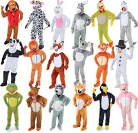 Adult Big Head Animal Mascot Fancy Dress Costume Outfit Jumbo Onesie Mens Ladies Adult Big Head Animal Mascot Fancy Dress Costume Outfit Jumbo Onesie Mens Ladies