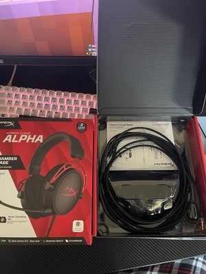 WILL NEGOTIATE! HyperX Cloud Alpha Gaming Headset Noise Cancellation Stereo 