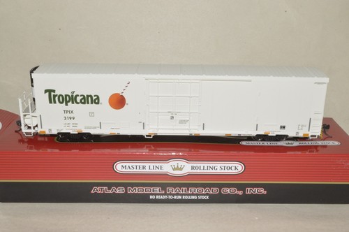 Tren frigorífico escala HO Atlas Tropicana Orange Juice 64' Trinity 3199 | Condition: New