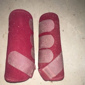 Professional's Choice SMBII 200 Brushing Boots Neoprene Red Burgundy Size Large 
