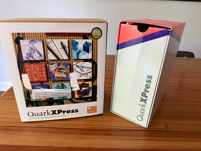 Quark XPress 4.0 for Mac/PowerMac - Orig Disks, Serial number included
