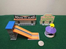 Carnival Booth Collection - 4 Booths - Set  #3 - HO Scale