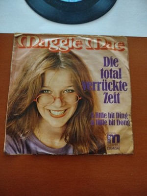 Maggie Mae ''Die total verrückte Zeit'' 7'' Single ESC 1975