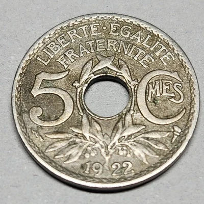 5 centimes Lindauer 1922 Poissy ( 078 @ 2021 ) - Photo 1/3