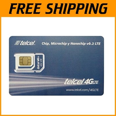 Prepaid SIM - 8GB Data, Unlimited Calls, SMS in Mexico