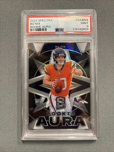 2024 Panini Spectra - Rookie Aura Bo Nix #RA-5 /125 (RC)