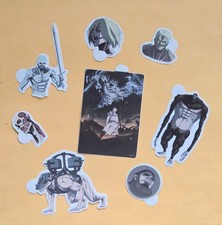 "Attack On Titan" The Final Season Vinyl Decal Stickers Lot Of 8