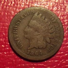 1864 INDIAN HEAD CENT  BRONZE FREE SHIPPING  I-474
