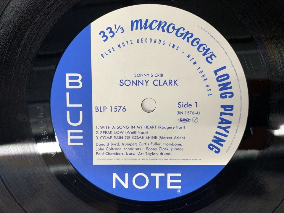 Sonny Clark Sonny's Crib Japan LP [64107ER] - Image 2 of 2