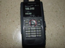 Kenwood TH-D74A Tri-Band Handheld Transceiver Barely Used w/mic. cable, charger+