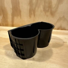 2011-2014 NISSAN MURANO Center Console CUP DRINK HOLDER INSERT BLACK OEM