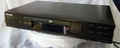 Panasonic DVD-RV30 Progressive Scan DVD CD Player Multi-Format Tested Working