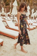 New Anthropologie Wisteria Slip Dress ASTR The Label Size Medium