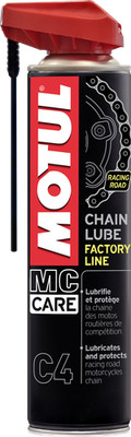 MOTUL MC CARE C4 CHAIN LUBE FACTORY LINE 400 ml Motorrad Racing Kettenspray