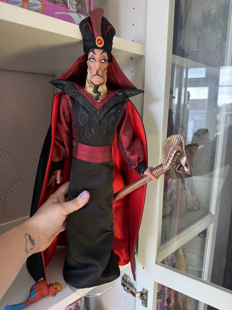 Disney Store Heirloom Limited Edition Jafar Villain Doll Aladdin