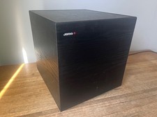 JAMO E5SUB2 cavi subwoofer alimentati e cavo alimentazione finitura ebano made in Denmark