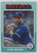 2024 Topps Heritage High Number Aqua Border Alec Marsh #683 0jv5