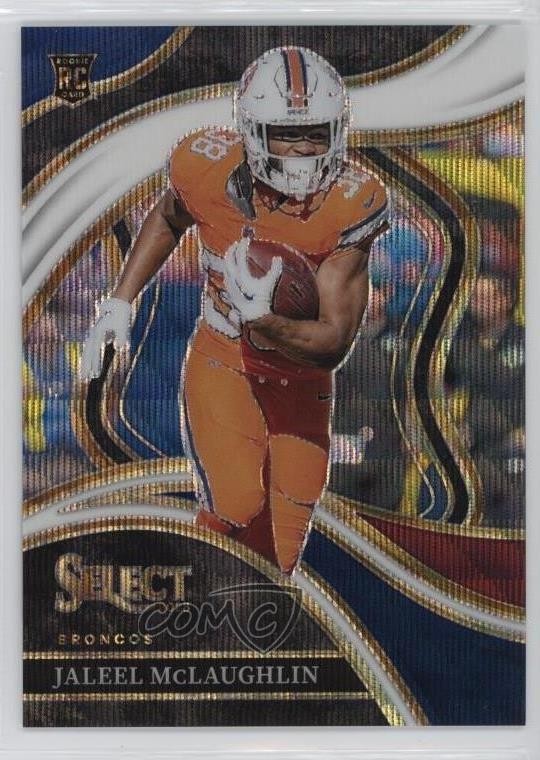 2023 Select Club Level Tri-Color Prizm 46/149 Jaleel McLaughlin Rookie RC 1cw4