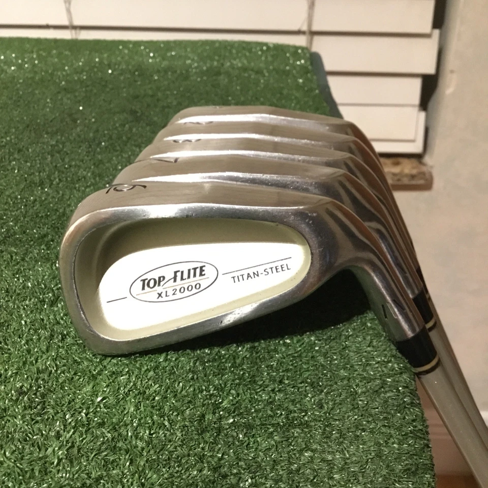 Top Flite XL 2000 Titan Steel Irons Set (6-PW) Seniors Light Graphite (-1/2”) - Image 2 of 4