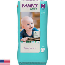 Bambo Nature Hypoallergenic Baby Diapers, Eco-Labeled Diapers, Enhanced Leakage