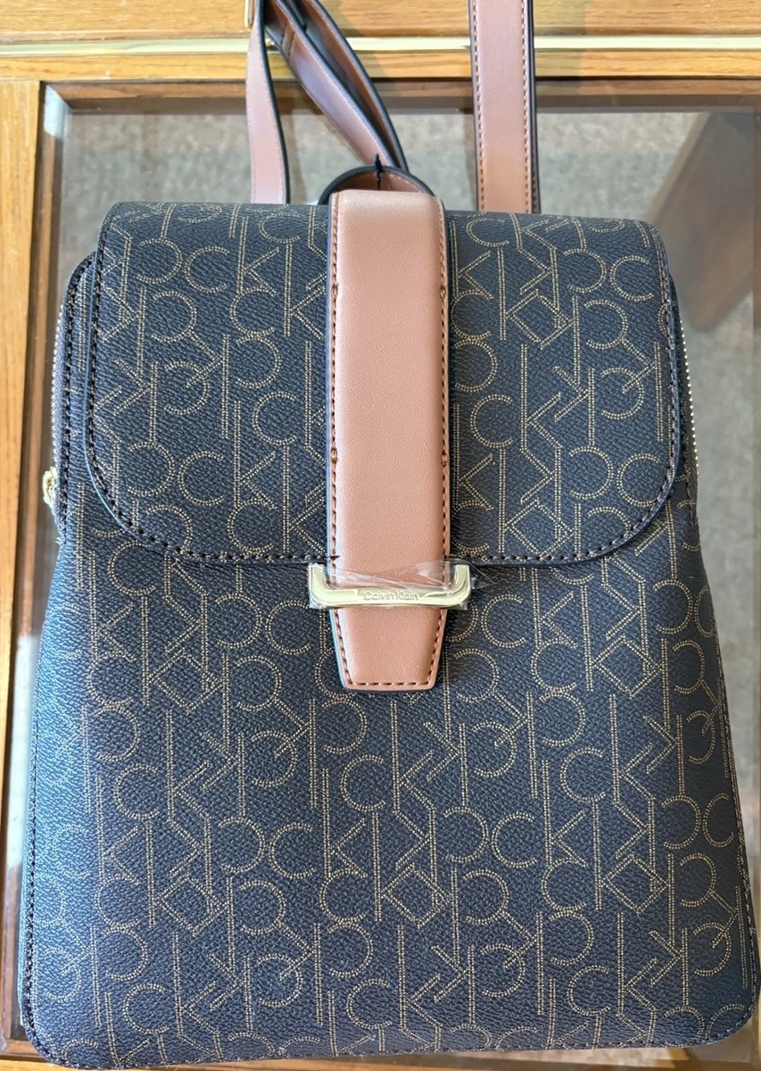 Calvin Klein Backpack Brown Bags & Handbags for Women for sale | eBay