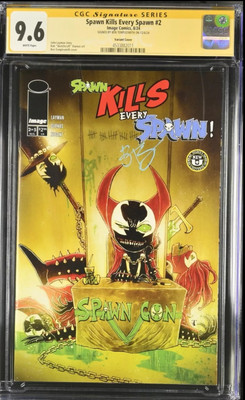 Spawn Kills Every Spawn #2 VARIANT CGC SS 9.6 signed Ben Templesmith NM+