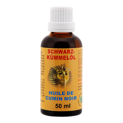 Schwarzkümmelöl Nigella Sativa aus Ägypten 50ml kaltgepresst pur naturrein